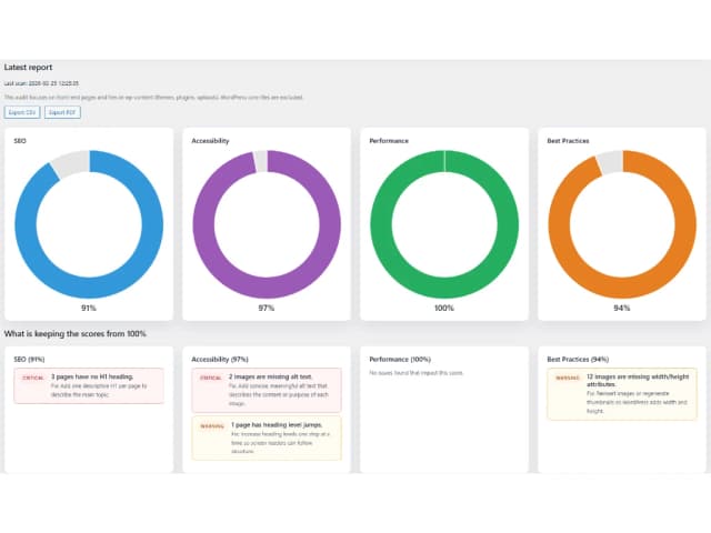 Audit Dashboard
