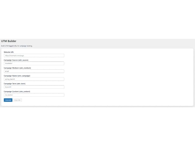 UTM Builder