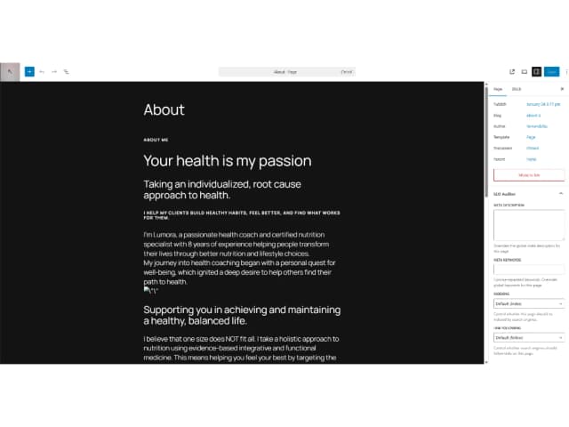 Page and Post SEO Controls