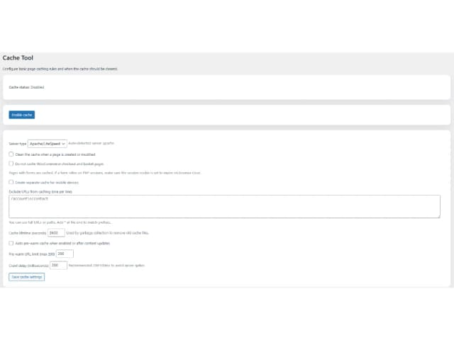 Cache Tool
